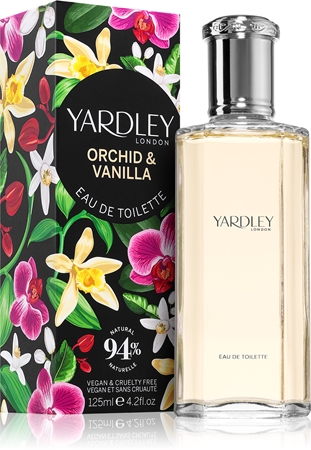 Yardley Orchid & Vanilla Eau de Toilette για γυναίκες