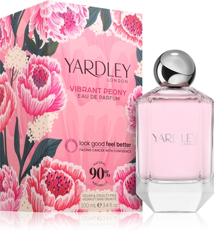 Yardley Vibrant Peony Eau de Parfum da donna