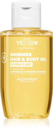 Yellow Professional Hydra Care Shimmer Hair & Body Oil Moisturizing Oil for all hair types
