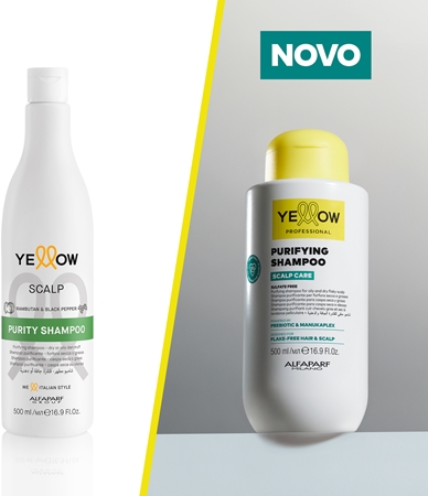 Yellow Professional Scalp Care Purifying Shampoo champô de limpeza anti-caspa
