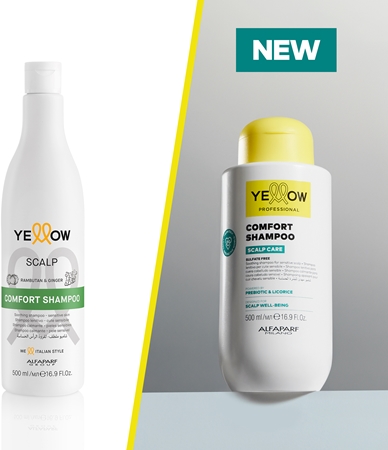 Yellow Professional Scalp Care Comfort Shampoo Shampoo für empfindliche Kopfhaut