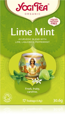 Yogi Tea Lime Mint BIO porciovaný čaj