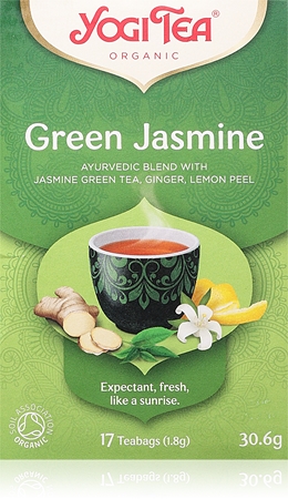Yogi Tea Green Jasmine BIO porcovaný čaj
