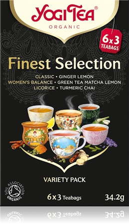 Yogi Tea Finest Selection BIO porcovaný čaj mix