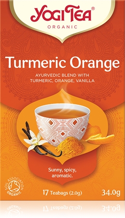 Yogi Tea Turmeric Orange BIO porcovaný čaj