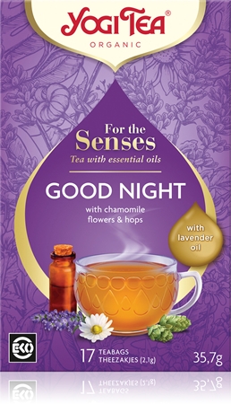 Yogi Tea For The Senses Good Night BIO thé en portions