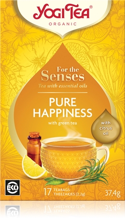 Yogi Tea For The Senses Pure Happiness BIO porcovaný čaj