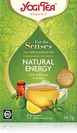 Yogi Tea For The Senses Natural Energy BIO porcovaný čaj