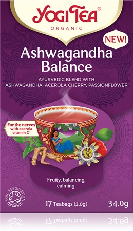 Yogi Tea Ashwaganda Balance BIO porcovaný čaj
