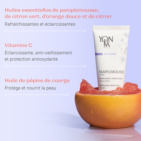 Yon-Ka Age Defense Grapefruit crème revitalisante pour peaux sèches