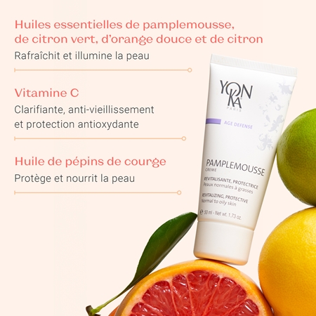 Yon-Ka Age Defense Grapefruit crème revitalisante pour peaux normales à grasses