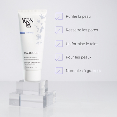 Yon-Ka Essentials Masque 103 masque à l'argile pour peaux normales à grasses