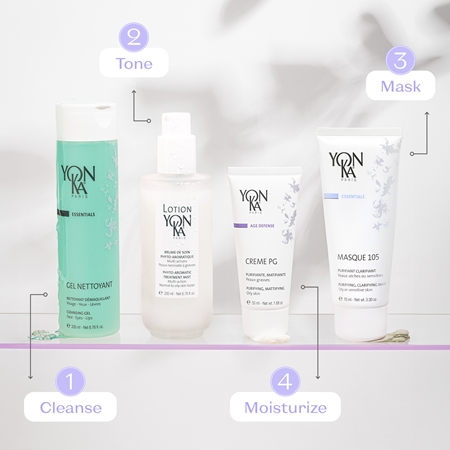 Yon-Ka Essentials Masque 105 masque à l'argile pour peaux sèches