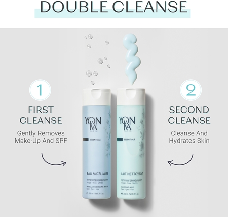 Yon-Ka Essentials latte struccante detergente per viso e occhi