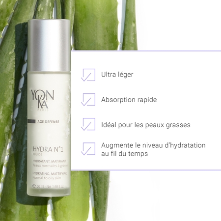 Yon-Ka Age Defense N°1 fluide hydratant effet matifiant pour peaux normales à grasses