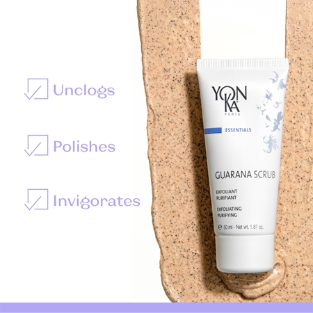 Yon-Ka Essentials Guarana Scrub pleťový peeling s detoxikačným účinkom