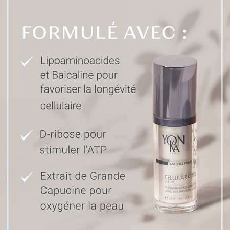 Yon-Ka Age Exception Cellular Code sérum intense anti-âge