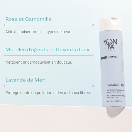 Yon-Ka Essentials Eau Micellaire eau micellaire démaquillante et nettoyante