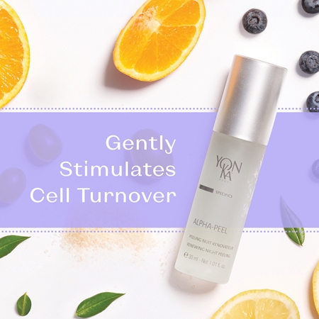 Yon-Ka Alpha-Renewing Night Peel regenerating scrub for the face