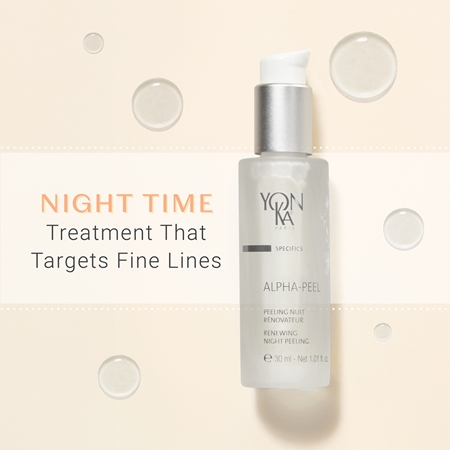 Yon-Ka Alpha-Renewing Night Peel regenerating scrub for the face