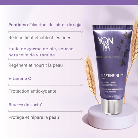 Yon-Ka Age Correction Elastine crème de nuit rajeunissante