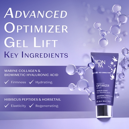 Yon-Ka Age Correction Advanced Optimizer Lift Gel συσφικτικό τζελ Για το λαιμό και ντεκολτέ