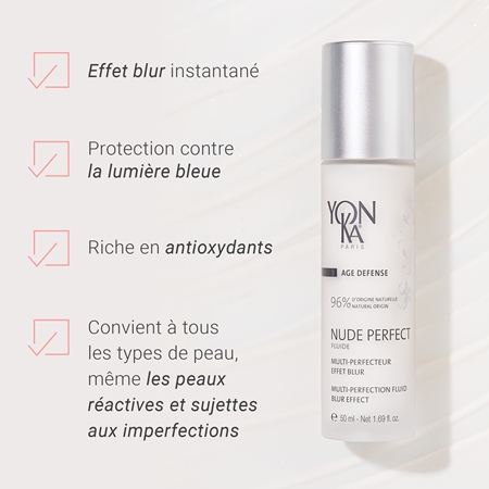 Yon-Ka Age Defense Nude Perfect Fluide fluide anti-oxydant protecteur pour un visage parfait