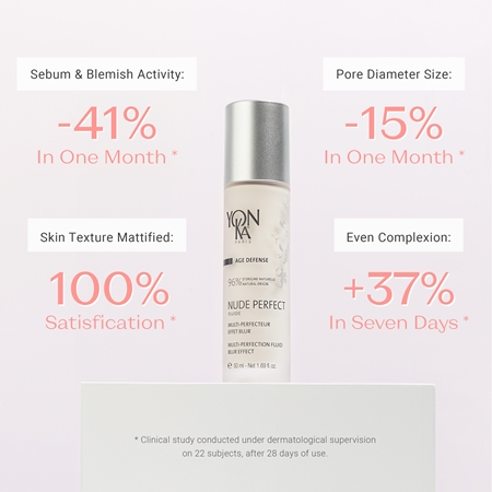 Yon-Ka Age Defense Nude Perfect Fluide fluide anti-oxydant protecteur pour un visage parfait
