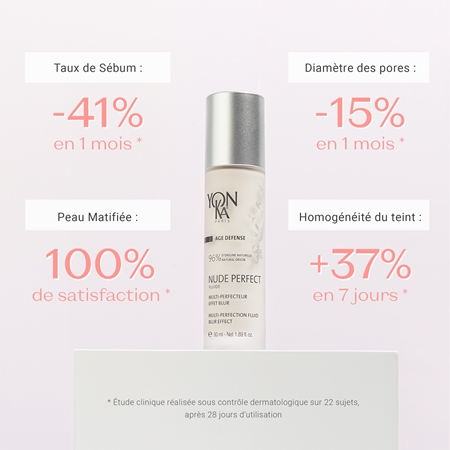 Yon-Ka Age Defense Nude Perfect Fluide fluide anti-oxydant protecteur pour un visage parfait