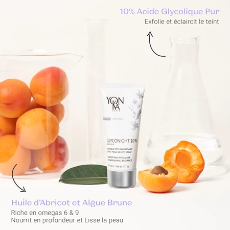 Yon-Ka Specifics Glyconight 10% Masque masque exfoliant visage