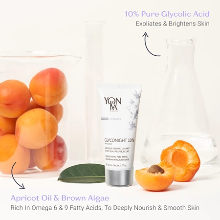 Yon-Ka Specifics Glyconight 10% Masque masque exfoliant visage