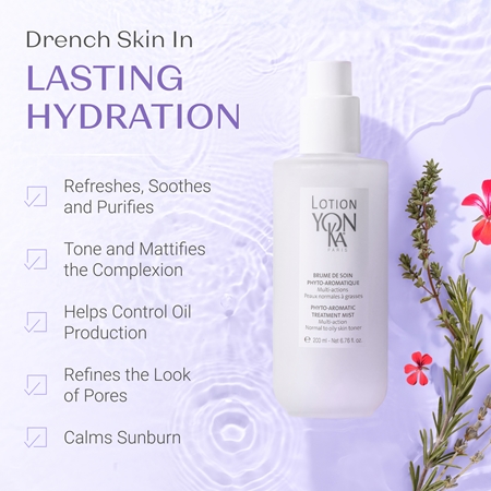 Yon-Ka Phyto-Aromatic spray viso per pelli normali e grasse