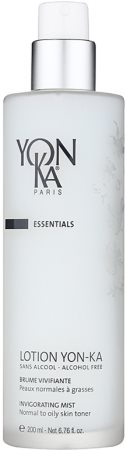 Yon-Ka Essentials Invigorating Mist Tonējošs izsmidzināms līdzeklis sejai normālai un taukainai ādai
