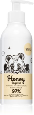 Yope Honey & Bergamot regenerační mléko na ruce