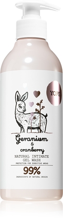 Yope Geranium & Cranberry gel per l'igiene intima