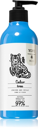 Yope Wood Cedar Tree energetski gel za tuširanje