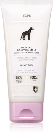 Yope Creamy Musk zjemňující sprchový gel s hydratačním účinkem