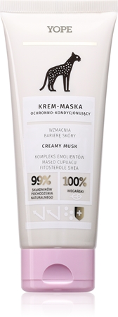 Yope Creamy Musk hydratační krém na ruce se zklidňujícím účinkem