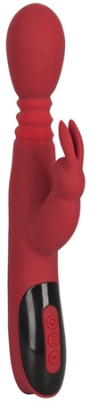 You2Toys Rabbit Red vibrátor se stimulátorem klitorisu
