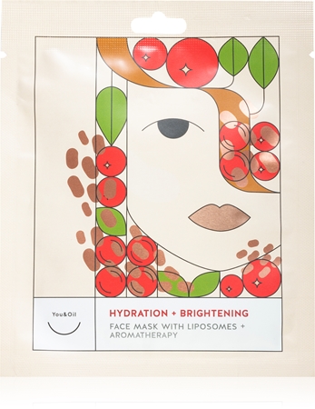 You&Oil Hydration & Brightening masque tissu éclat et hydratation