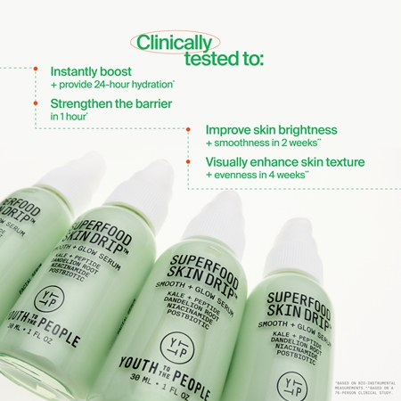 Youth To The People Superfood Skin Drip™ vyhladzujúce sérum na tvár