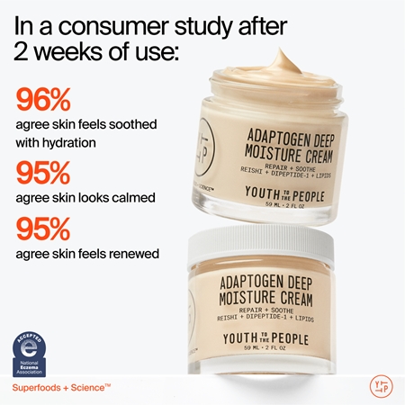 Youth To The People Adaptogen Deep Moisture Cream Moisturising Cream