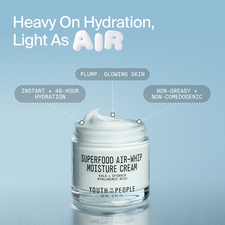 Youth To The People Superfood Air-Whip Moisture Cream hydratačný krém