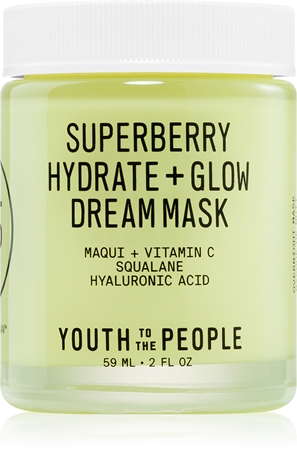 Youth To The People Superberry Hydrate + Glow Dream Mask masque éclat et hydratation