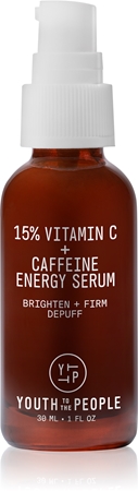 Youth To The People Energy 15% Vitamin C + Caffeine Serum rozjasňující sérum s vitaminem C