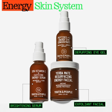 Youth To The People Energy 15% Vitamin C + Caffeine Serum rozjasňující sérum s vitaminem C
