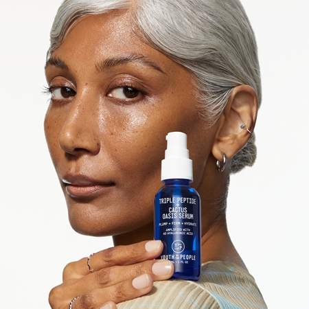 Youth To The People Oasis Triple Peptide + Cactus Serum pleťové sérum na tvár a krk