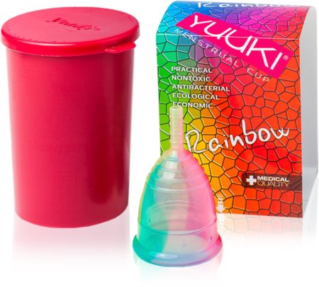 Yuuki Rainbow Line 1 + cup менструальная чаша