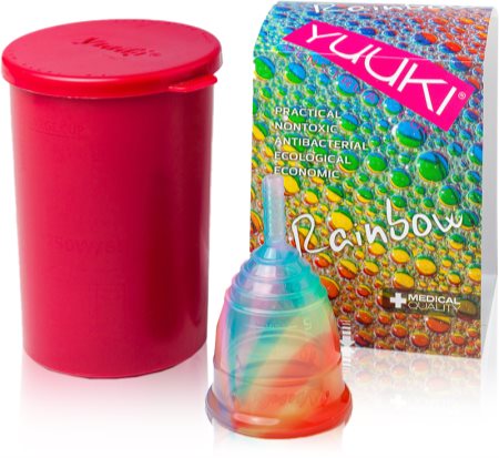Yuuki Rainbow Jolly 1 + cup copa menstrual