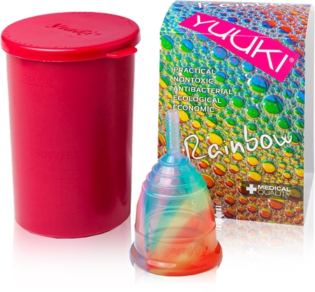 Yuuki Rainbow Jolly 1 + cup kielich menstruacyjny